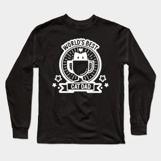 World's Best Cat Dad Long Sleeve T-Shirt